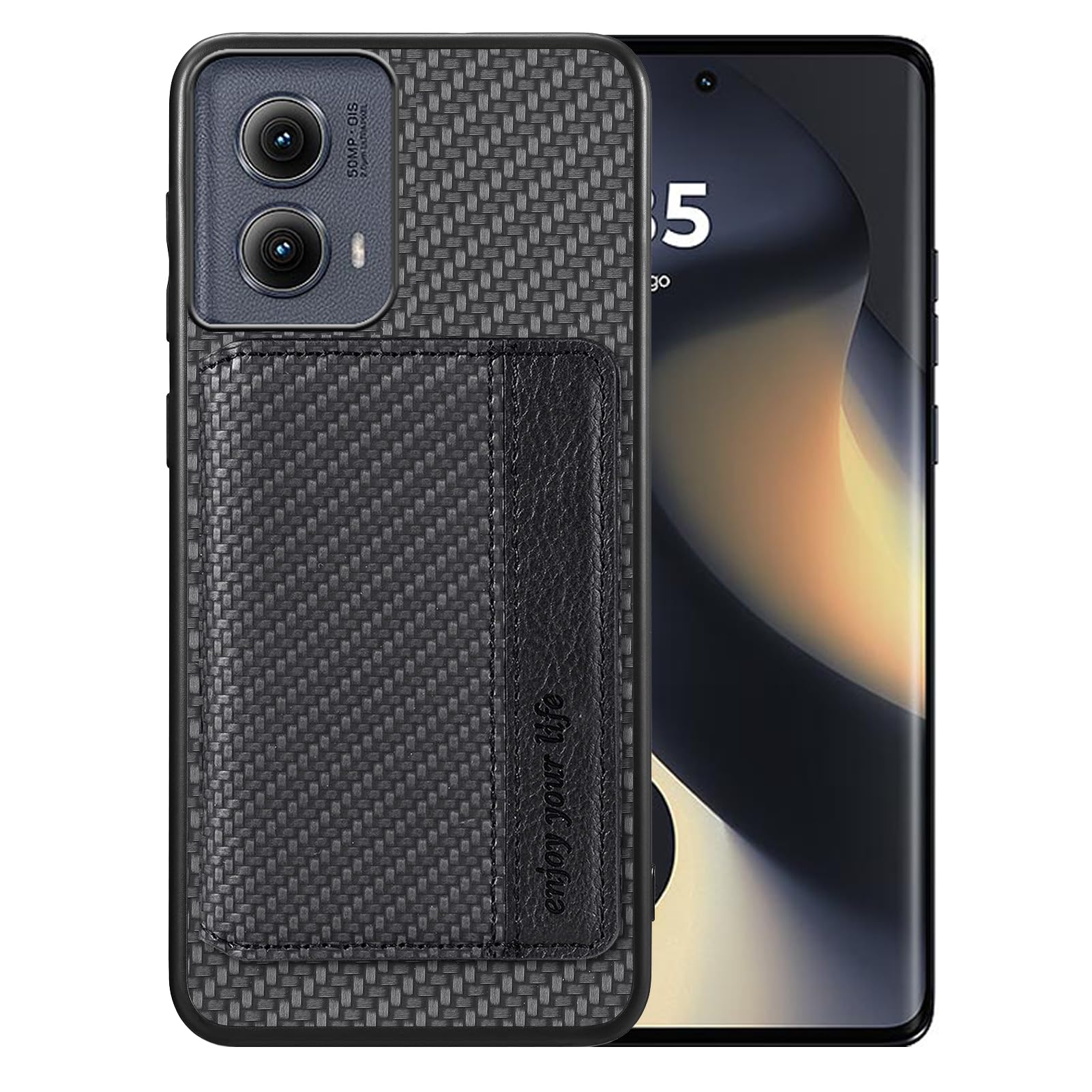 Amazon.com: Futanwei for Motorola Edge 2024 Wallet Case with Card